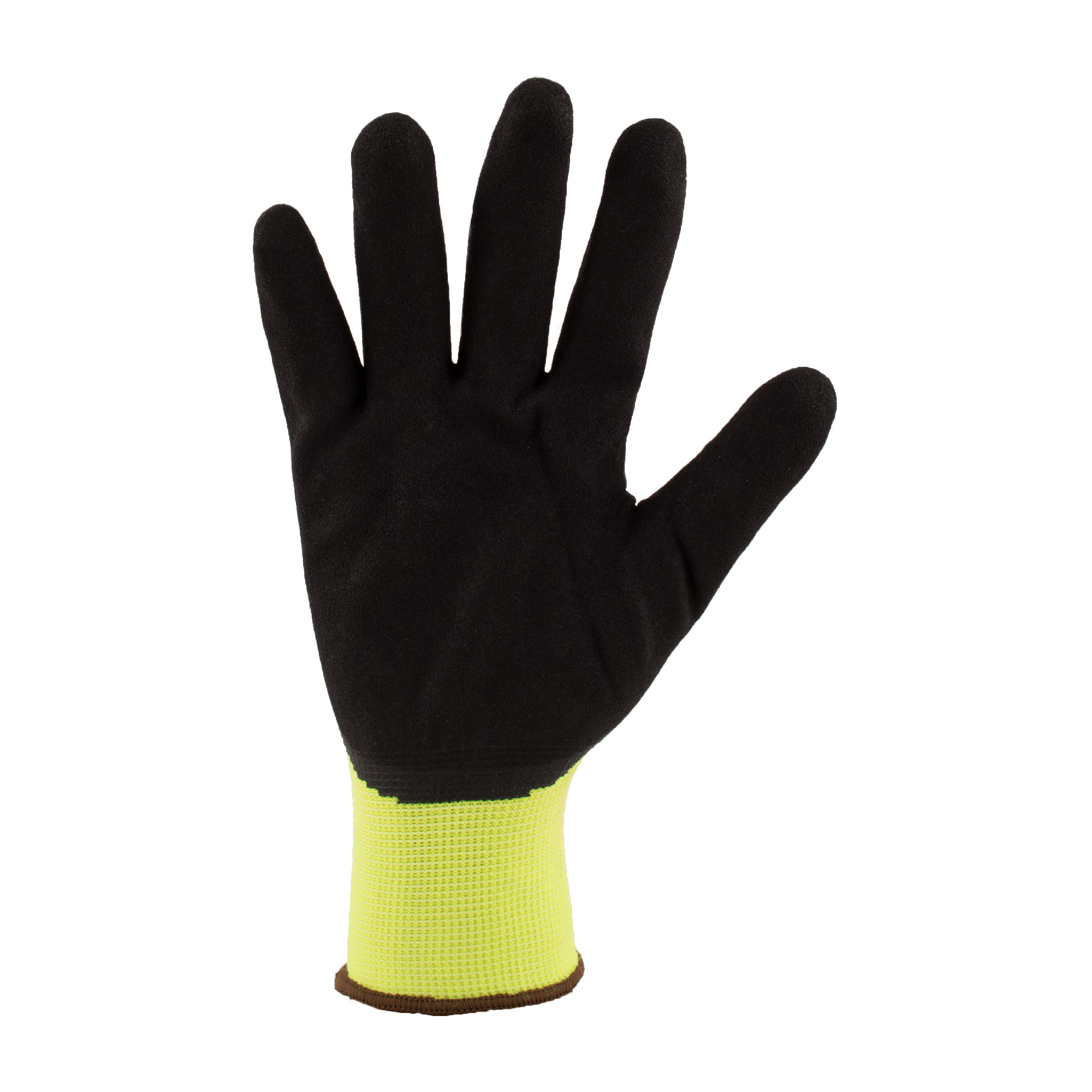 Tru Touch Hi Viz Sandy Nitrile Gloves - Protekta Safety Gear