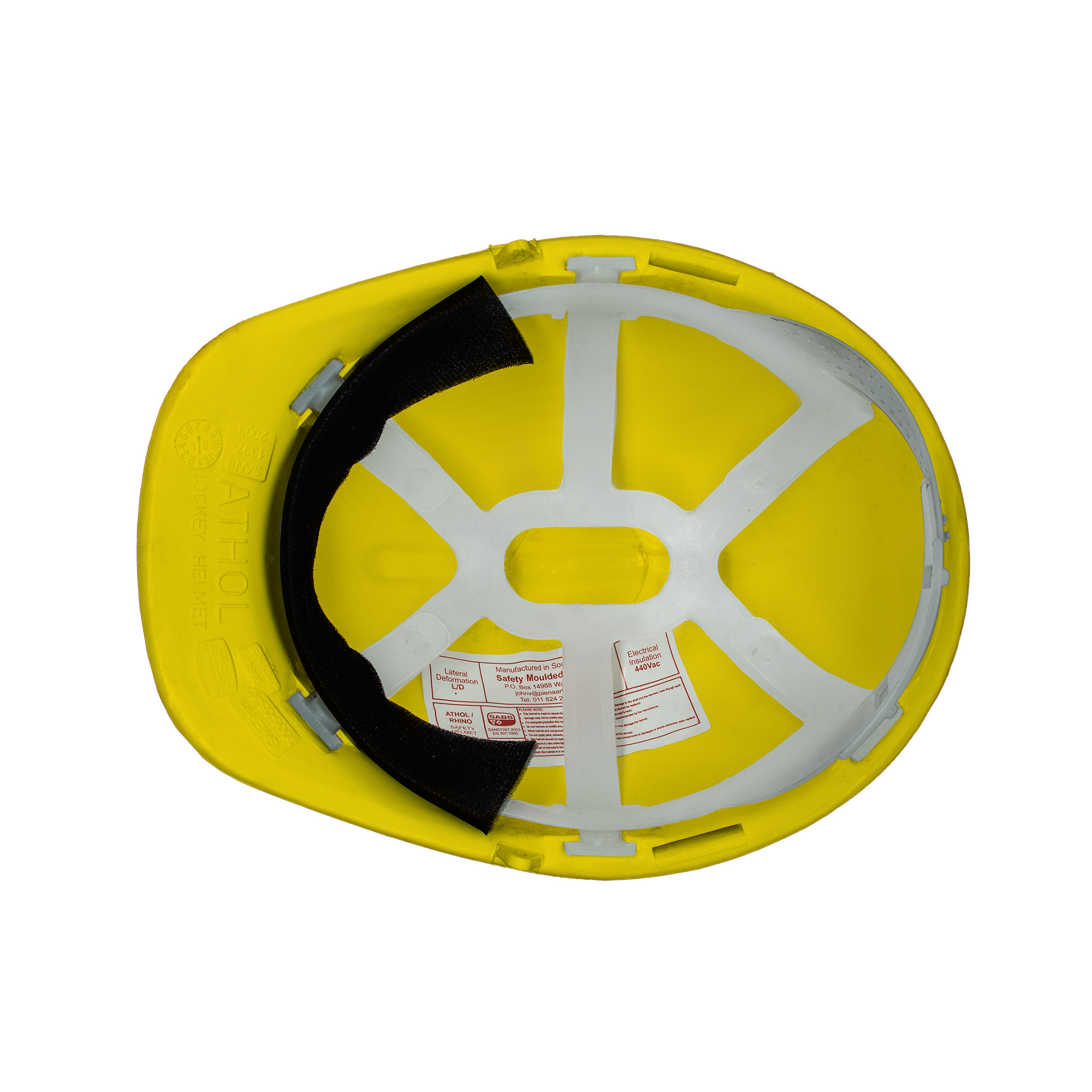 Hard Hat - Yellow - Protekta Safety Gear