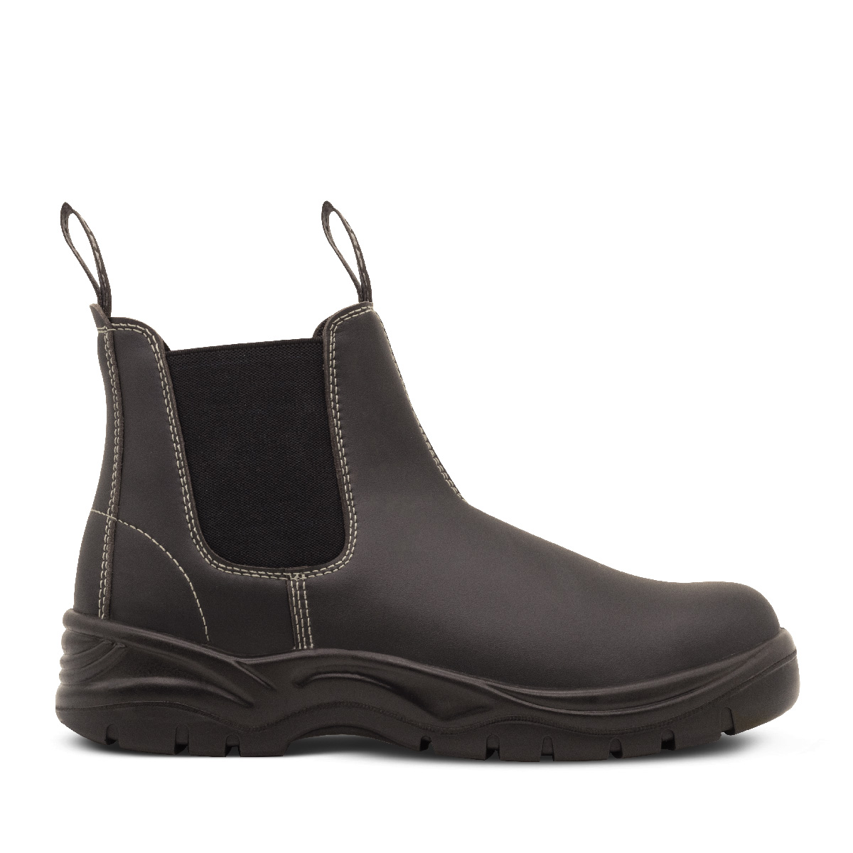 black chelsea safety boots