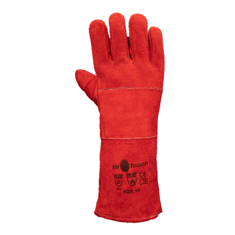 Superior Heat Gloves 20cm Elbow Length (Red Lined)