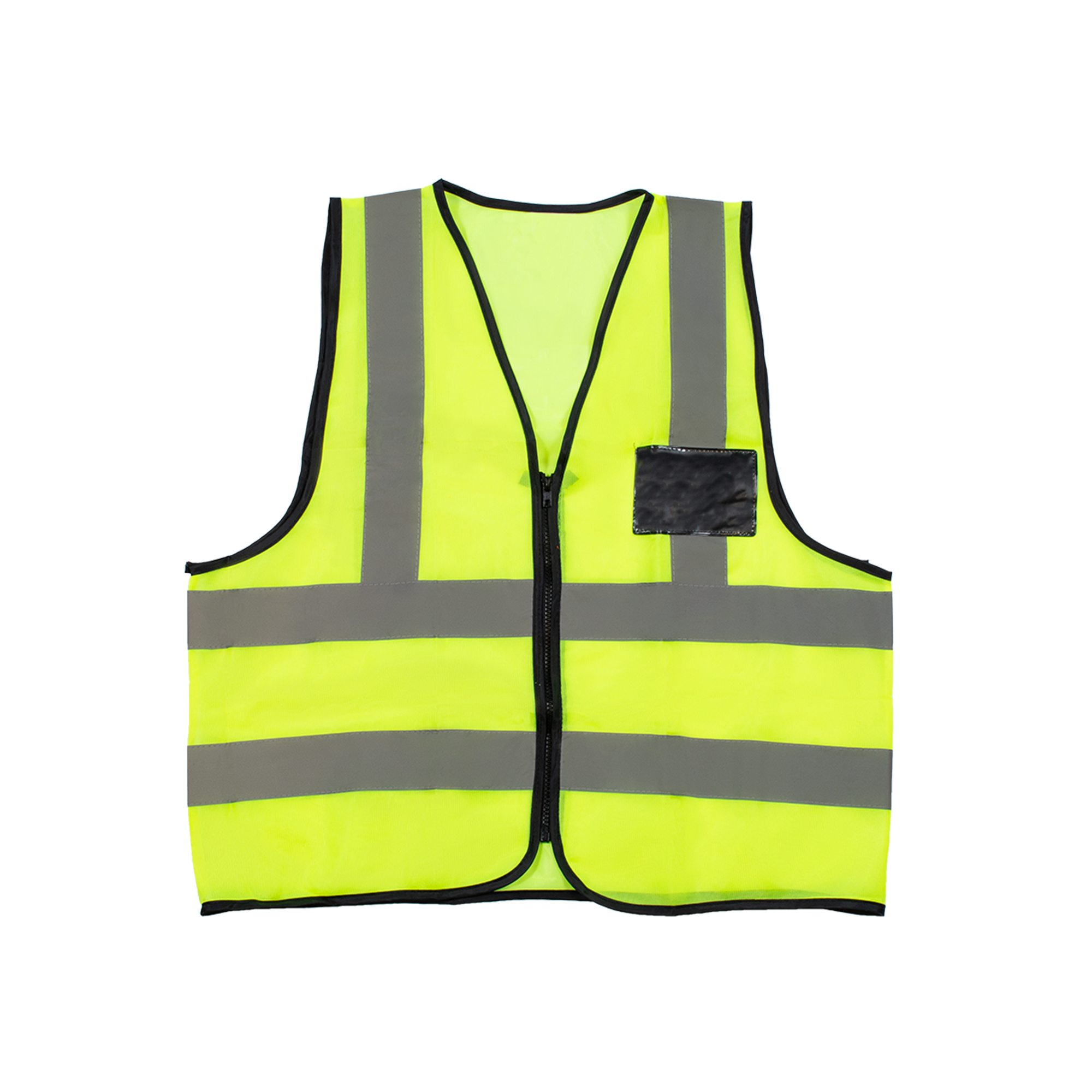 Value Reflective Vest with Zip and ID Pocket - Protekta Safety Gear