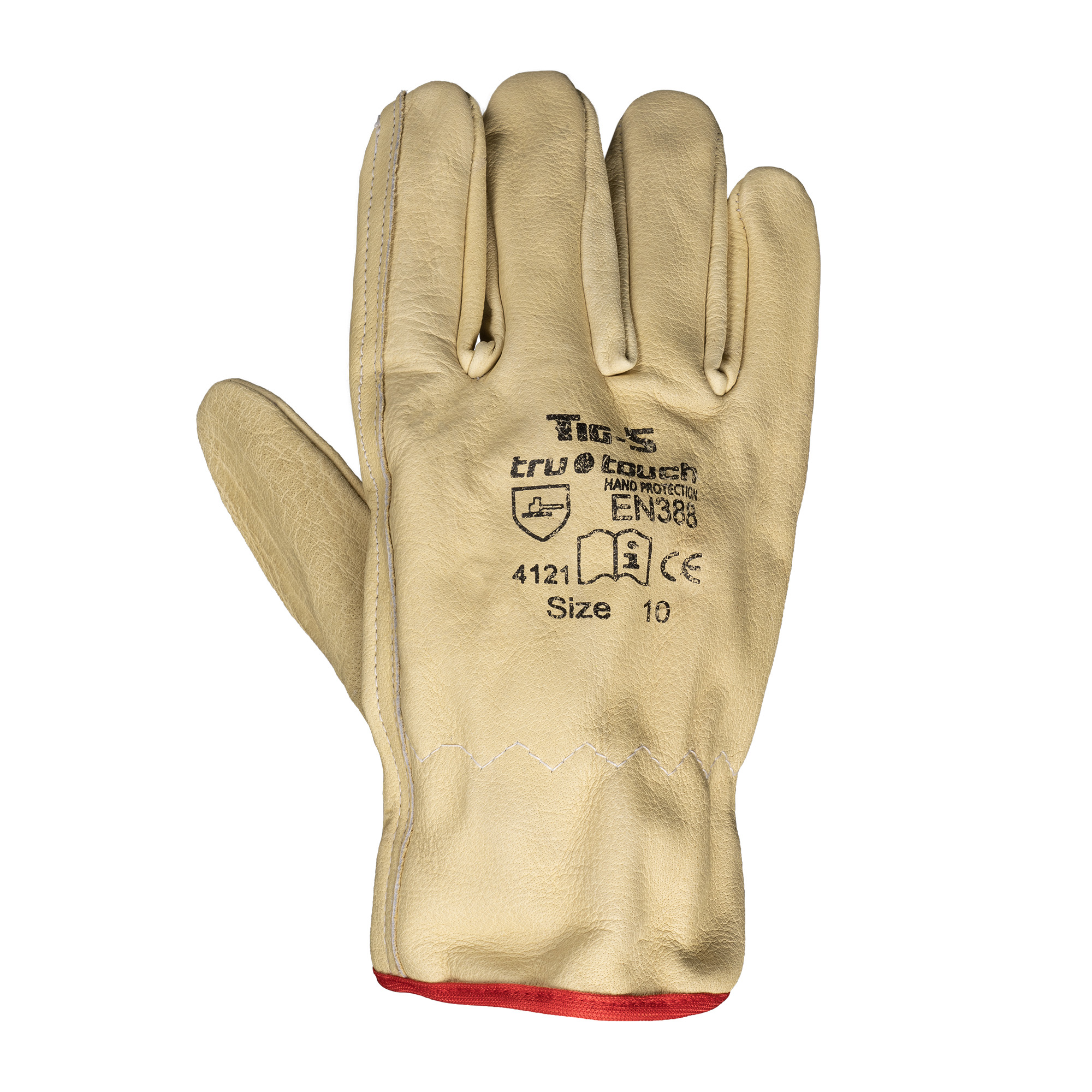 Leather Nappa Tig Welders Gloves 5cm Protekta Safety Gear