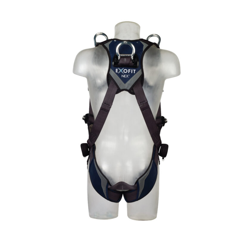 Rescue Harness with Belt (4 Point + Shoulder Connections, Quick Connect)