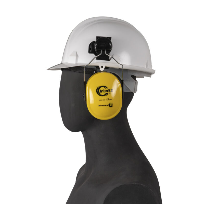 Interex Ear Defender with Universal Helmet Mount