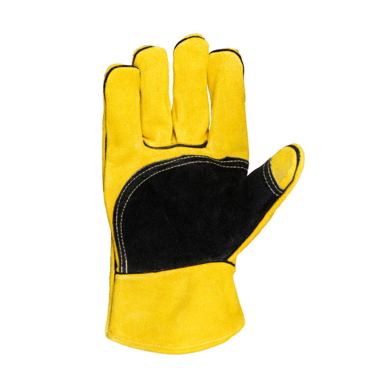 Chrome Leather Yellow Candy Superior Gloves