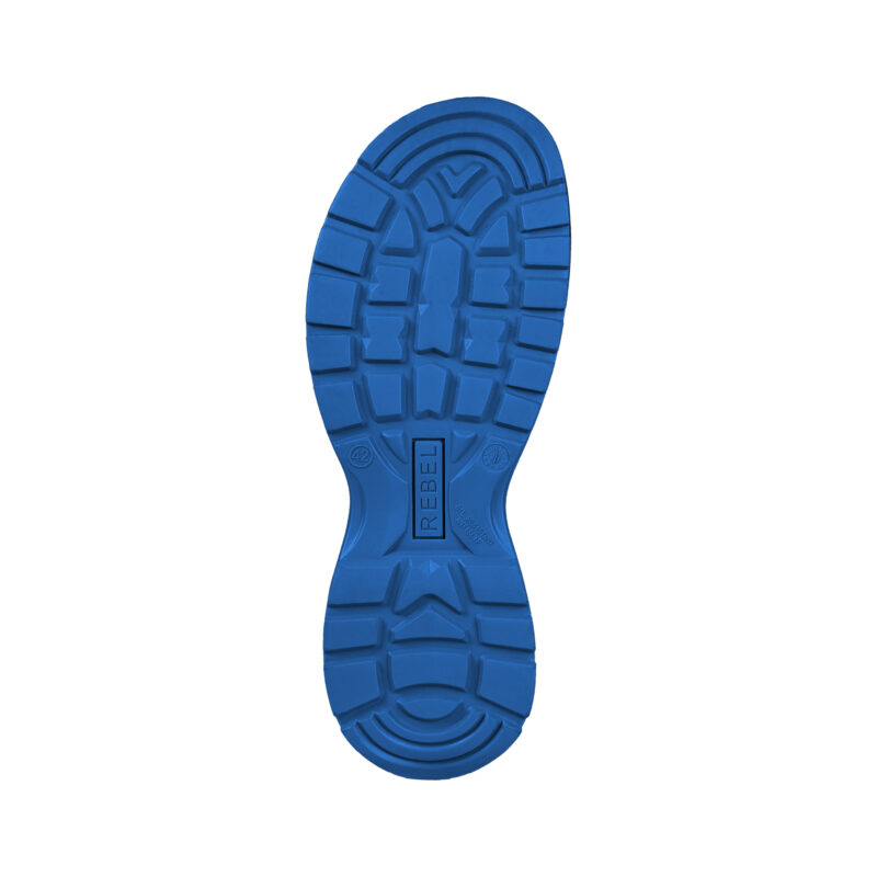 REBEL Cruiza Medi-Pro Slip-on Clog White and Blue - Image 2