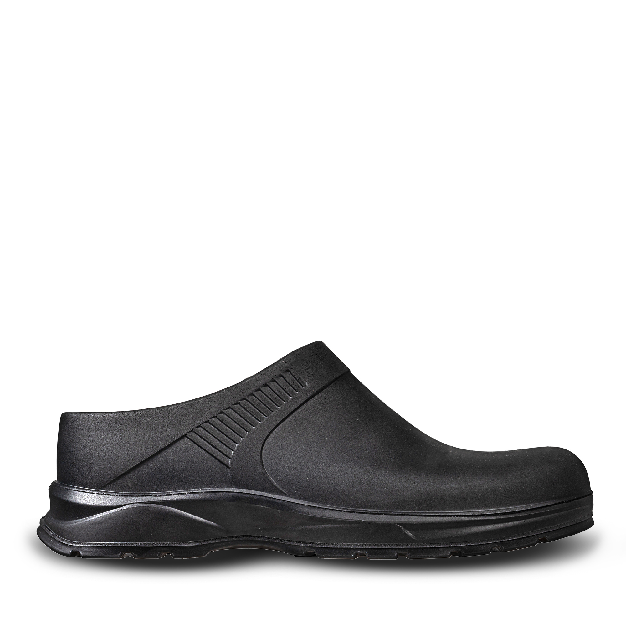 REBEL Cruiza Work Pro Slip on Clog Black Protekta Safety Gear