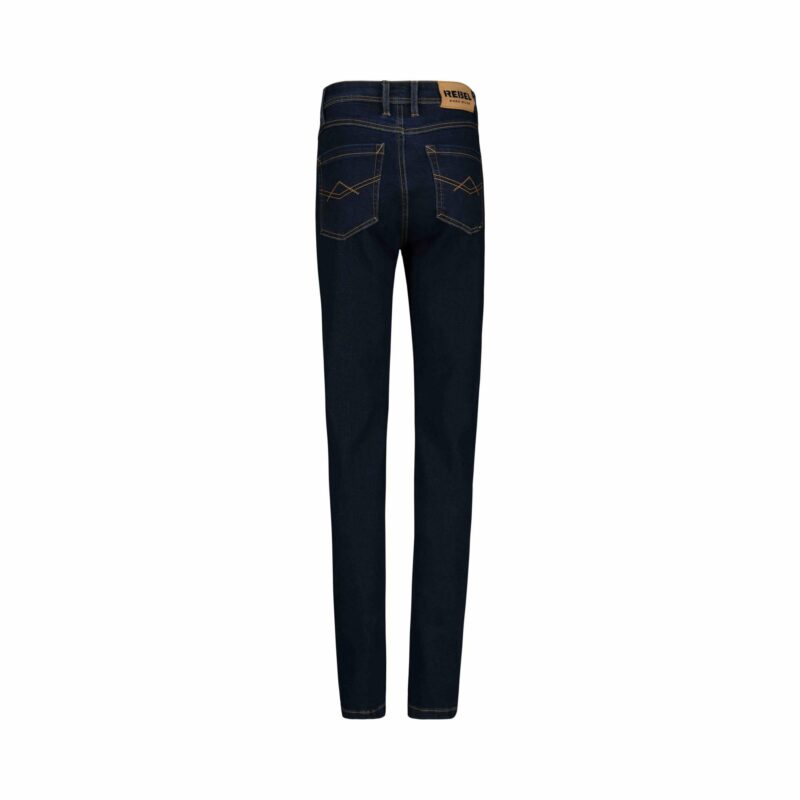 REBEL Ladies Workwear Jeans Dark Blue - Image 2