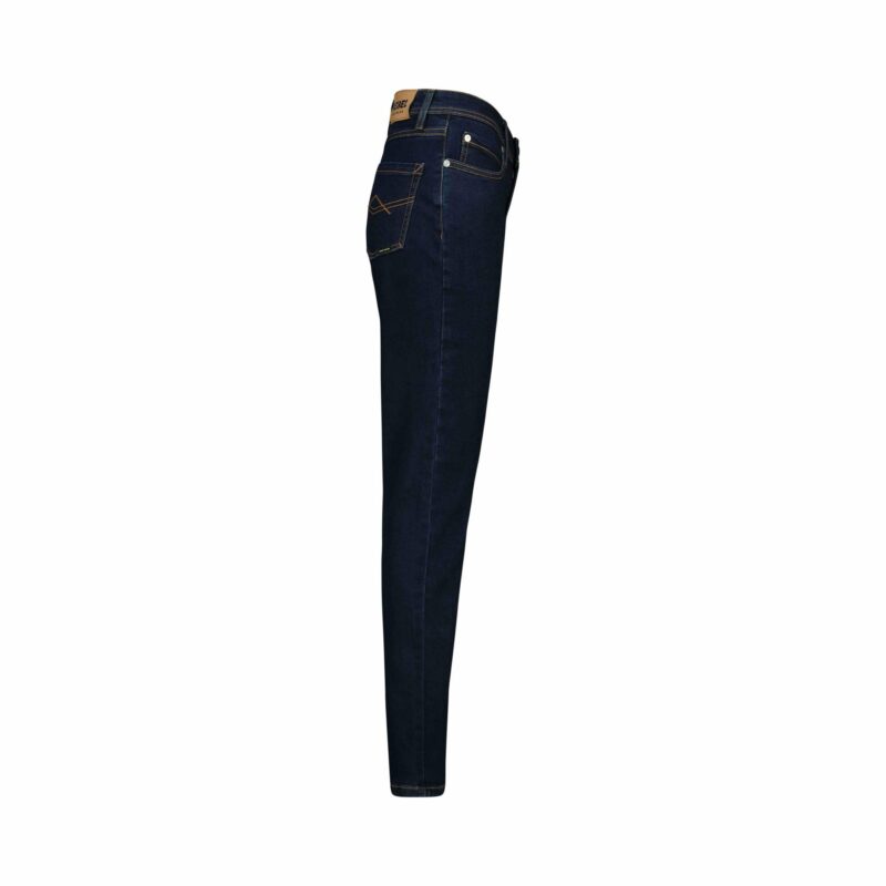 REBEL Ladies Workwear Jeans Dark Blue - Image 3