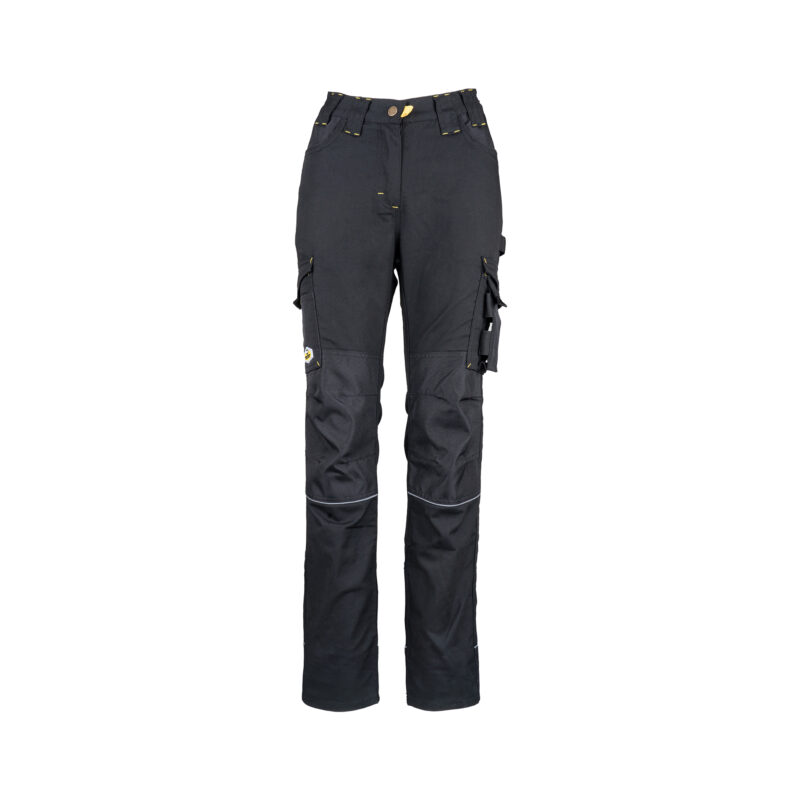 REBEL Ladies Tech Gear Trousers Raven Black