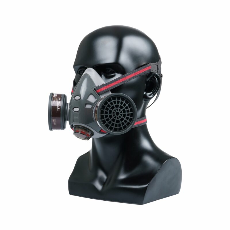 REBEL Reusable Half Mask Double Cartridge Respirator - Image 3