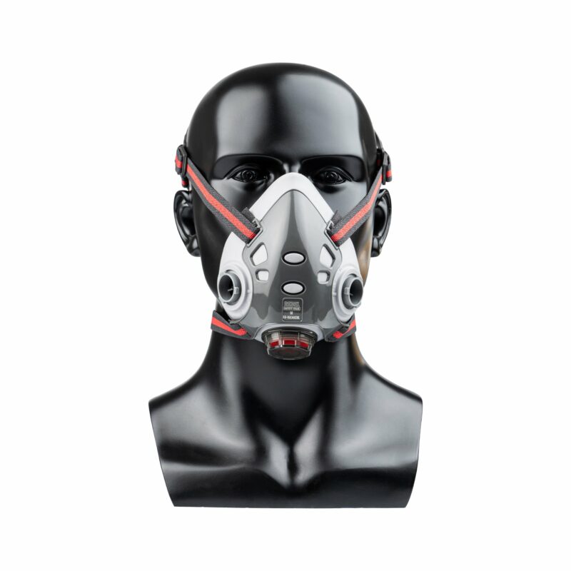 REBEL Reusable Half Mask Double Cartridge Respirator - Image 2