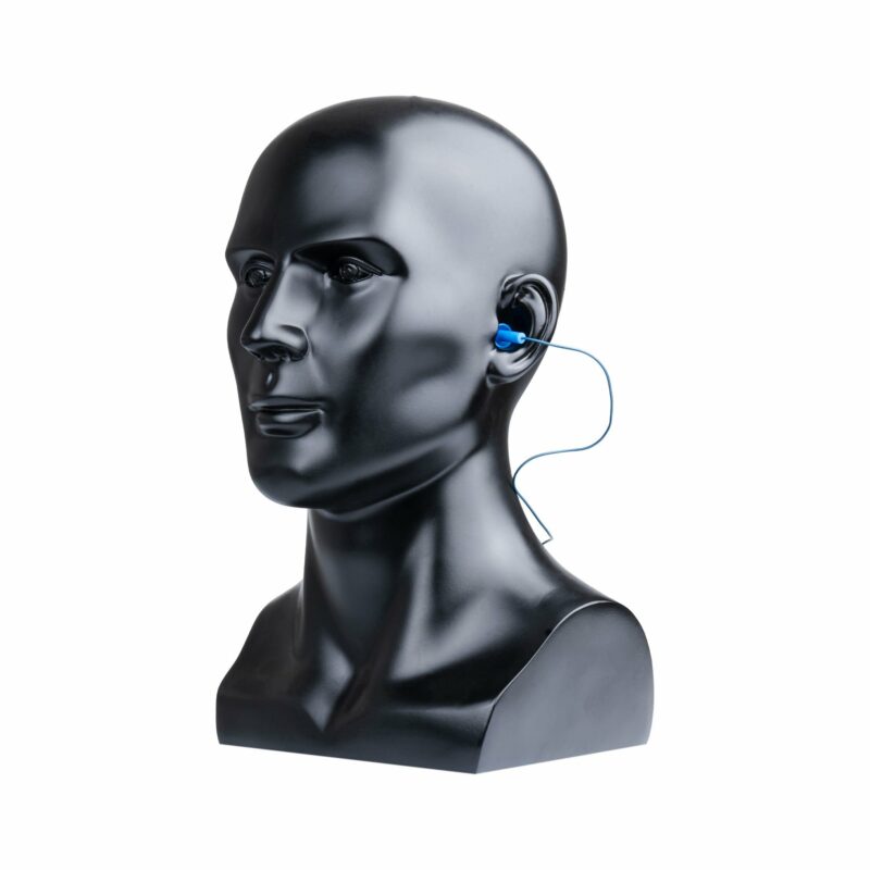 REBEL Ear Gear Reusable Metal Detectable Corded Earplugs - Image 2