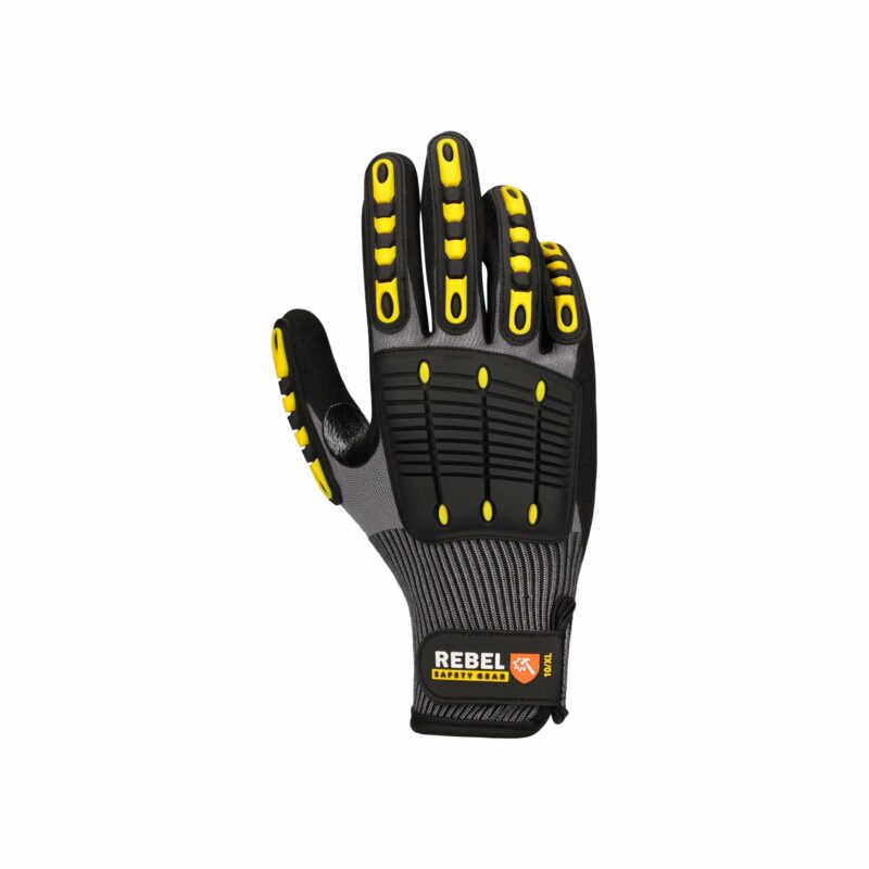 REBEL Impact Wrist Length Gloves