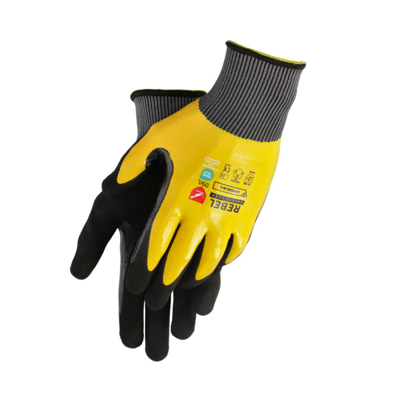 REBEL Cut Pro Plus Wrist Length Gloves - Image 2