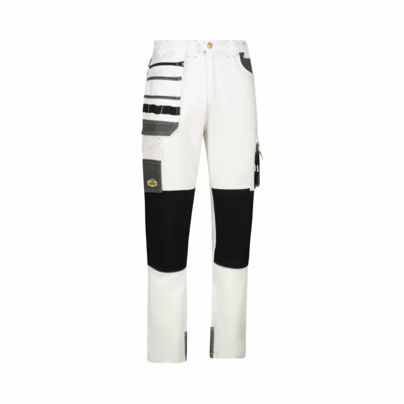 REBEL Men's Tech Gear Trousers Arctic White