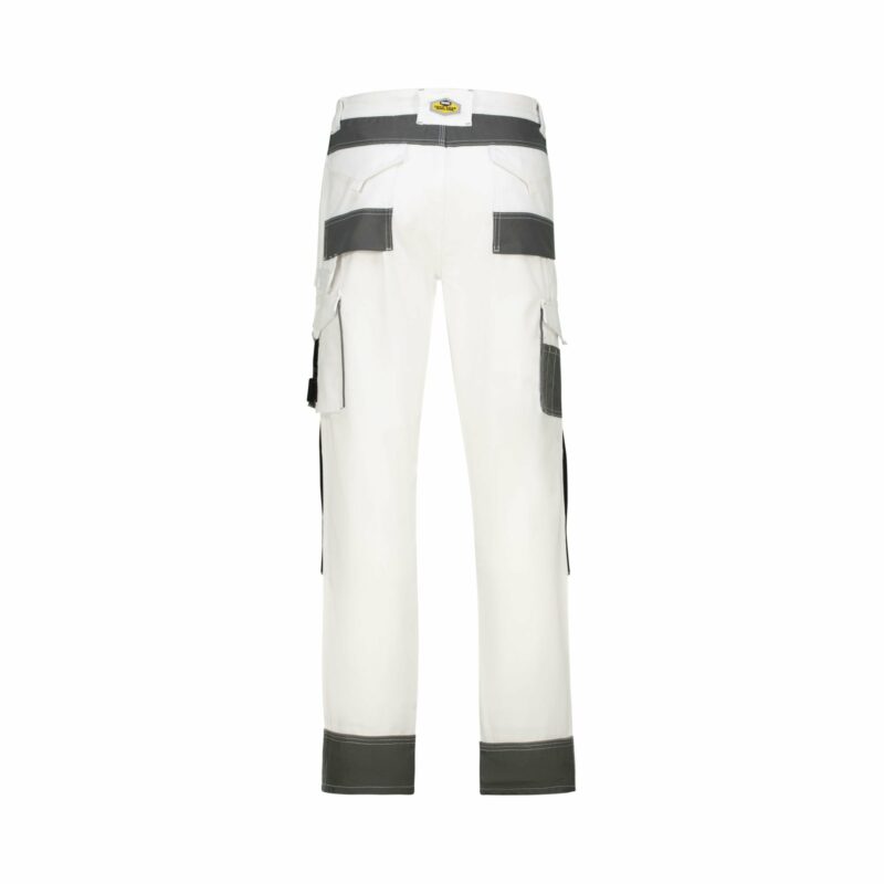 REBEL Men's Tech Gear Trousers Arctic White - Image 3